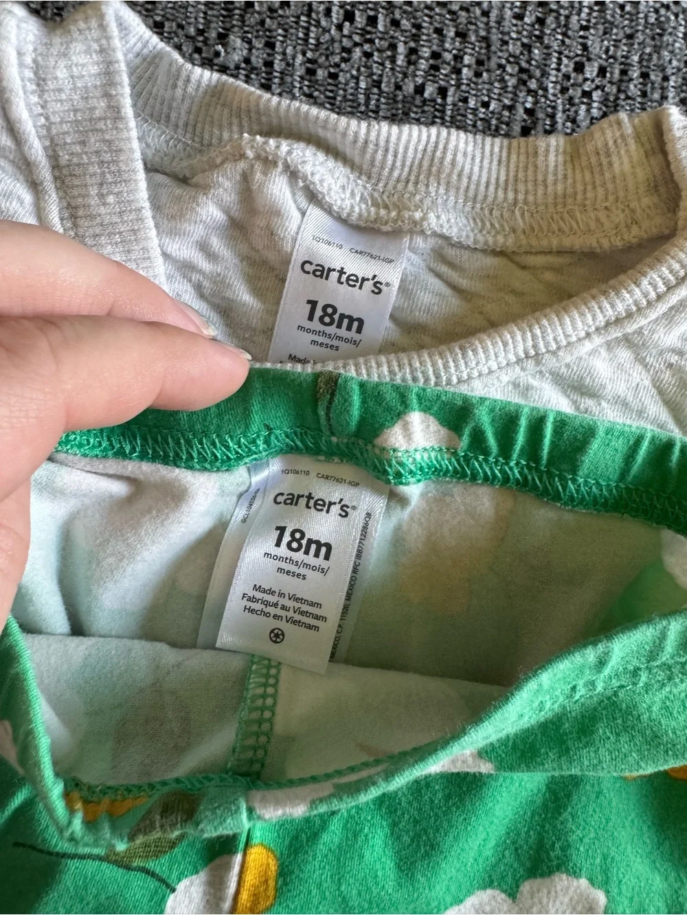 girl’s 18 month clothing bundle - one outfit, two sweaters, a pair of shoes